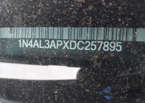 2013 Nissan Altima 2.5 Sv from USA, damaged, VIN 1N4AL3APXDC257895